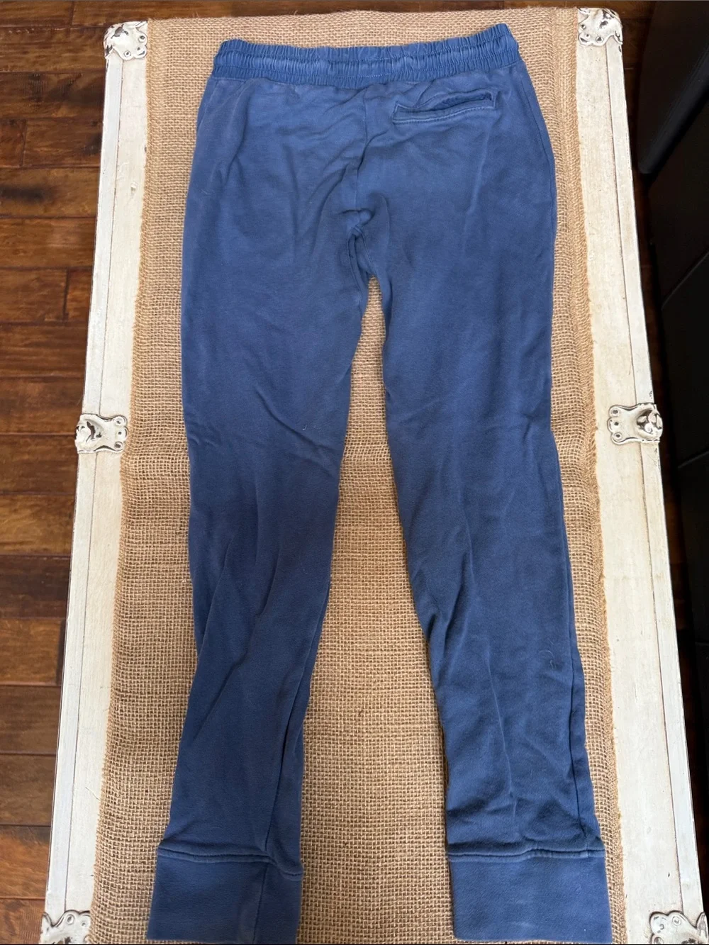 GAP Navy Blue Kids Jogger Sweatpants with Zip Pockets